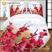 Bed set Beautiful 3d HD print blossom flower bedding set 3d